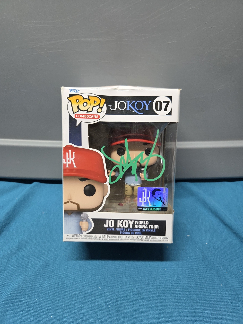 Funko POP! Jo Koy #07 Autographed Signed World Arena Tour Exclusive